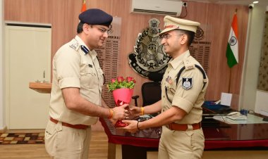 नवागत पुलिस कप्तान सिद्धार्थ बहुगुना ने पदभार संभाला