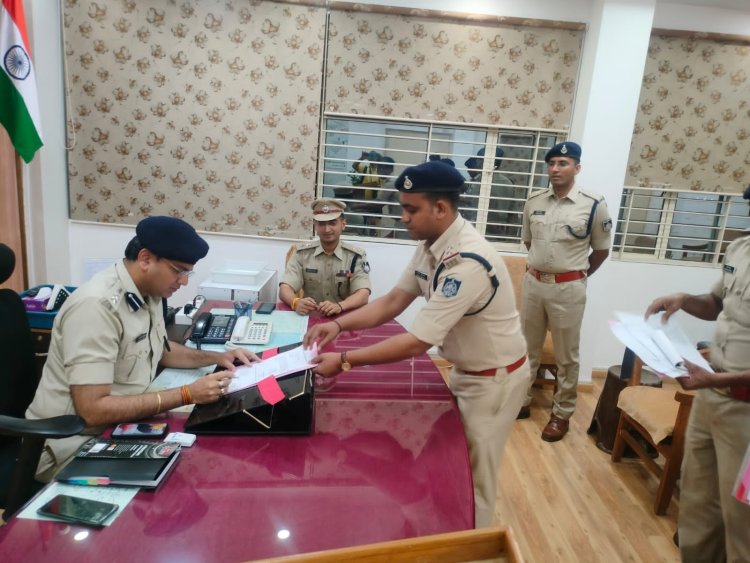 नवागत पुलिस कप्तान सिद्धार्थ बहुगुना ने पदभार संभाला