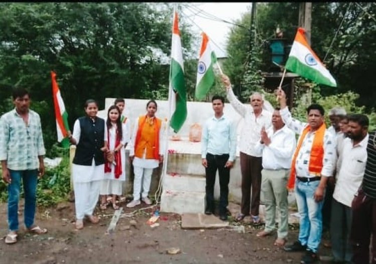 मध्यप्रदेश युवा शिवसेना गौरक्षा न्यास महिला मोर्चा ने मंदिर में पूजा अर्चना कर मनाया स्वतंत्रता दिवस