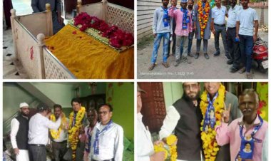 बसपा प्रत्याशी एडवोकेट जहीरुद्दीन ने किया अपना जनसंपर्क : Election MP 2023